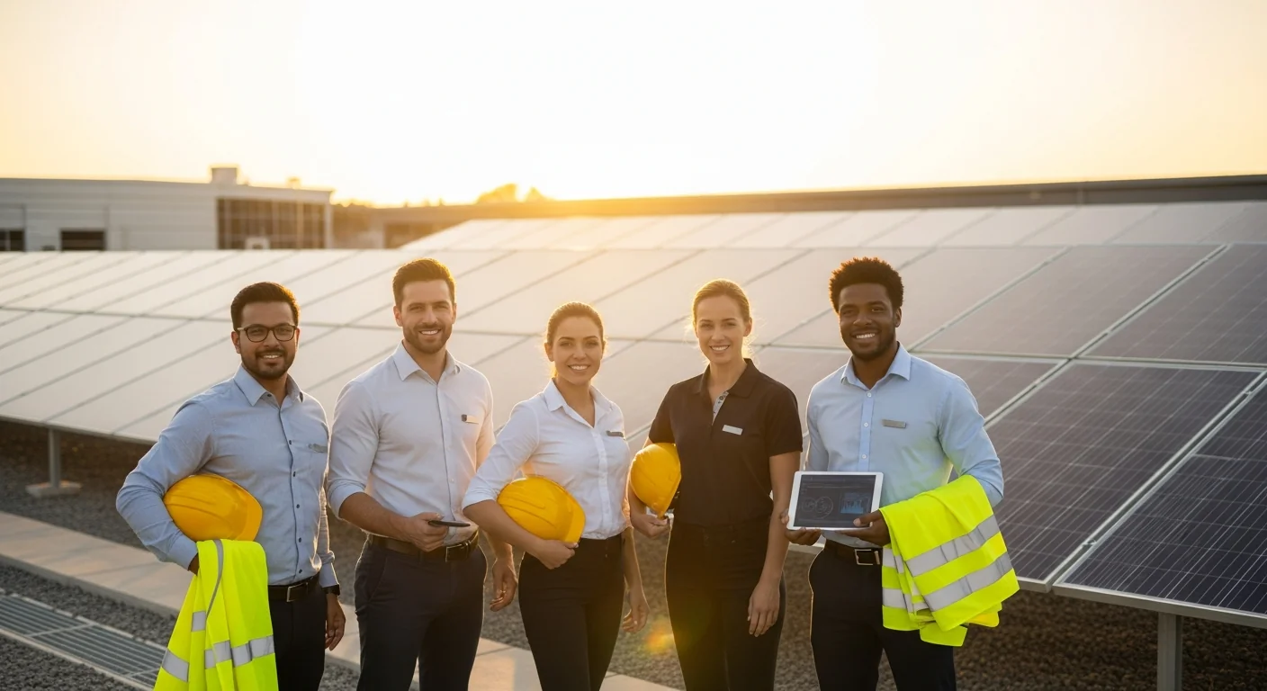 ANS Solar professional team of engineers